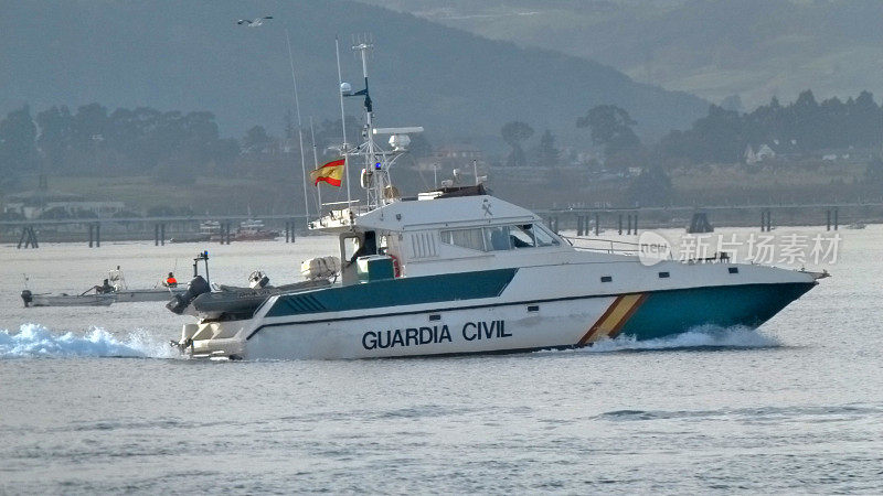 Guardia Civil(西班牙警察)船